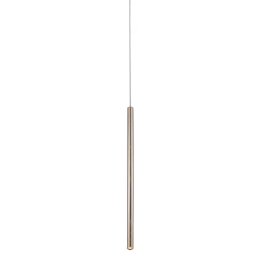 1-Light Gold LED Stainless Steel Pendant