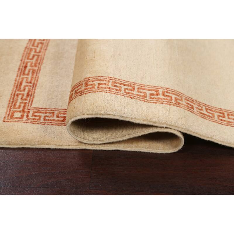 Geometric Contemporary Gabbeh Kashkoli Oriental Area Rug Wool Handmade - 3'2" x 5'1"