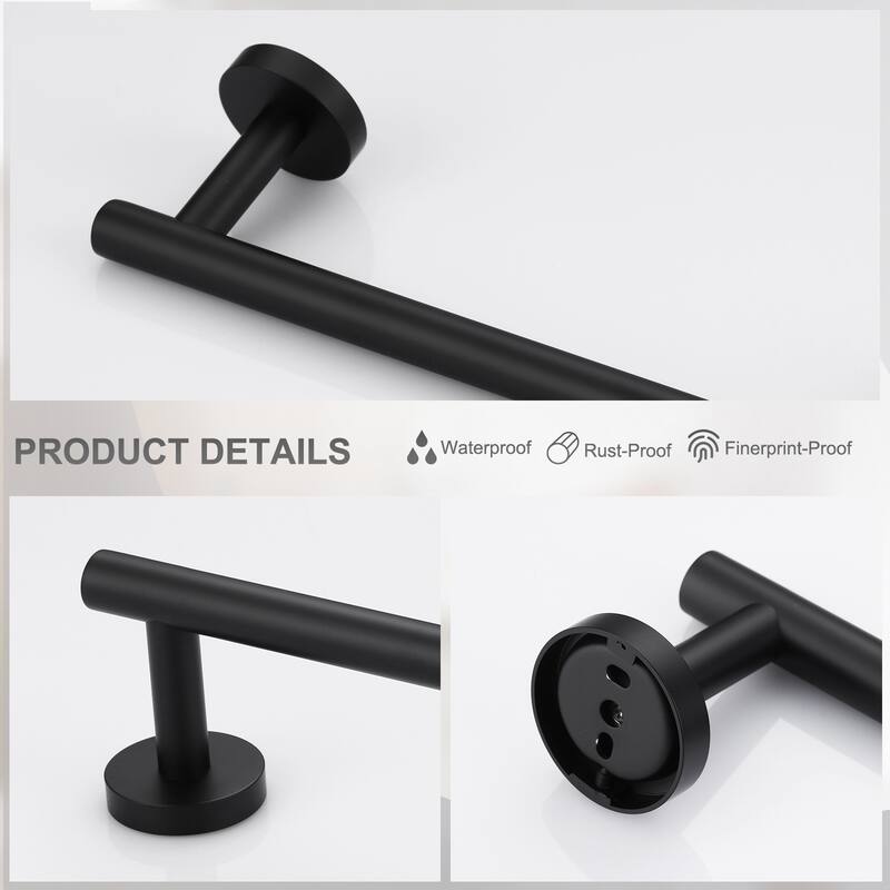 WOWOW 3-Pieces Bathroom Hardware Set