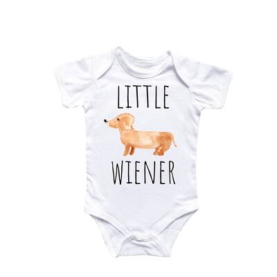 Wiener Dog Dachshund - Baby Boy Girl Clothes Infant Bodysuit Funny Cute Newborn