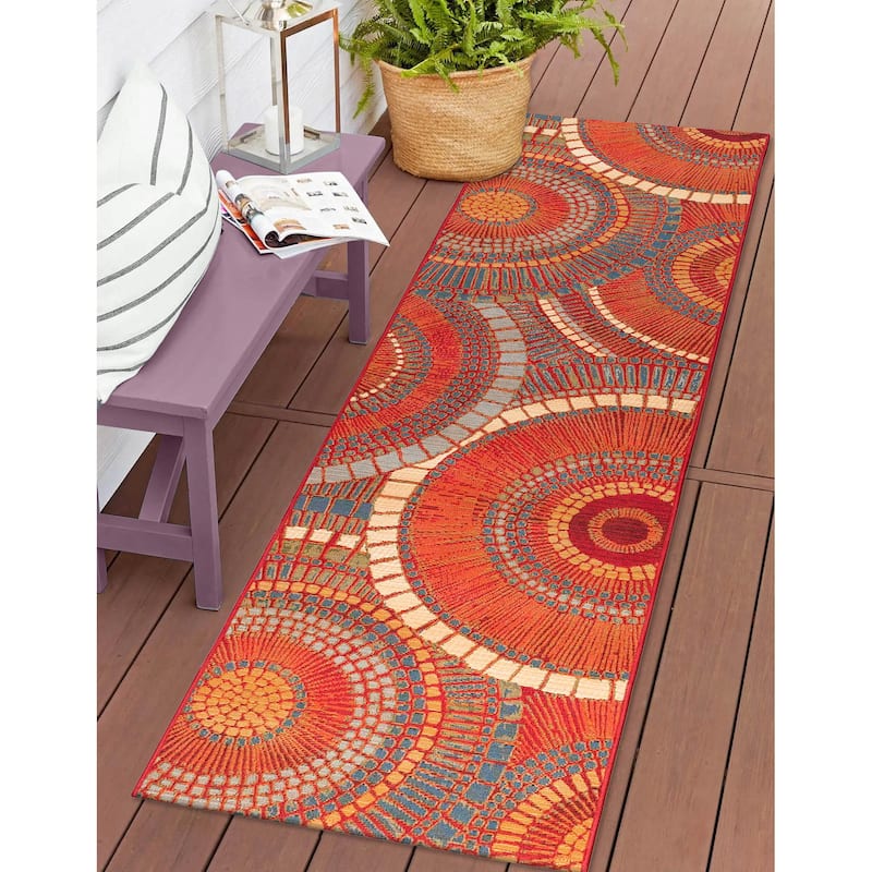 Liora Manne Marina Circles Indoor/Outdoor Area Rug