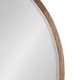 preview thumbnail 36 of 46, Kate and Laurel McLean Round Wood Framed Wall Mirror