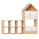 preview thumbnail 12 of 13, Children's Bookshelf with House-Shaped Design,Multi-Functional Storage,Adjustable Placement,Kids Organizer,Easy Assembly & Safe
