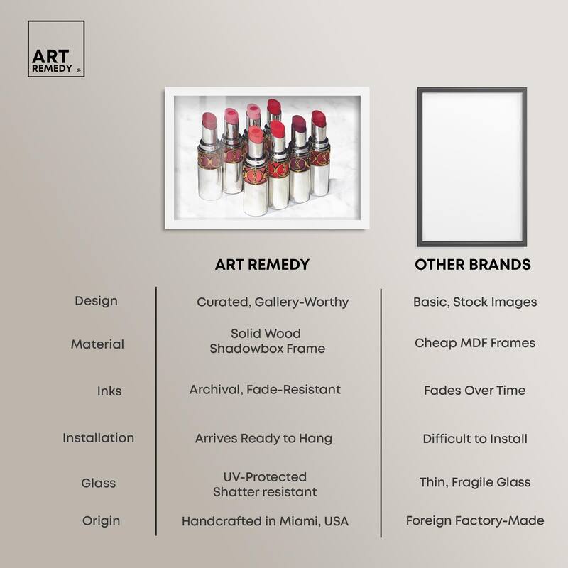 Doll Memories - Lipsticks 22 Shadowbox by Art Remedy
