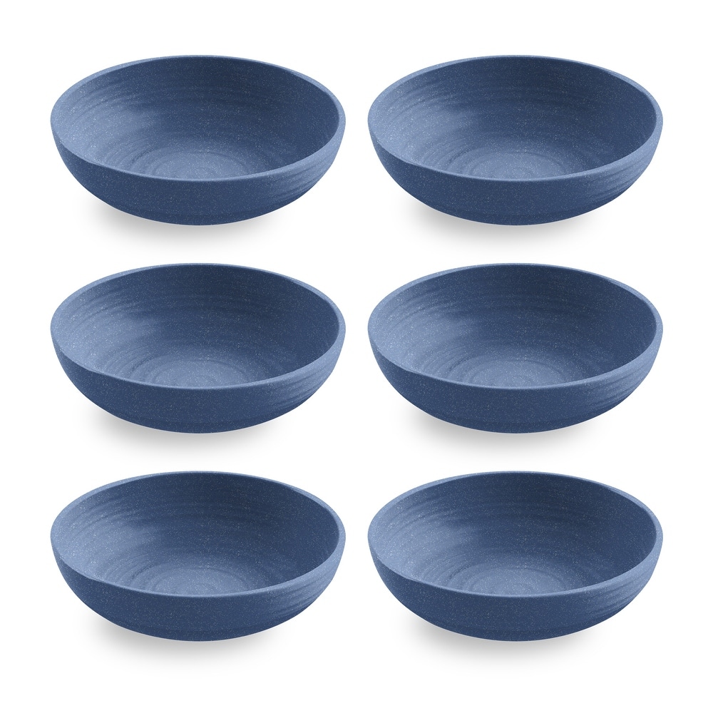 Abode Homewares Planta Artisan Low Bowl - 8" - Set of 6