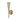 5" W x 15" H 1-Light Modern Tapered Sconce in Matte Brass