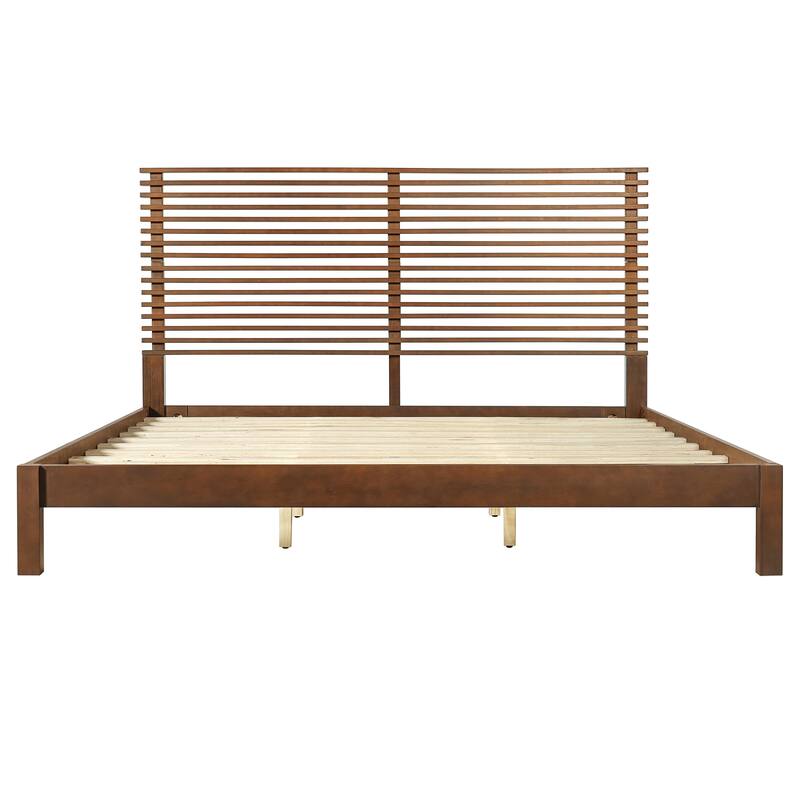 Christopher Knight Home - Arden Modern Wooden Bed Frame with Headboard