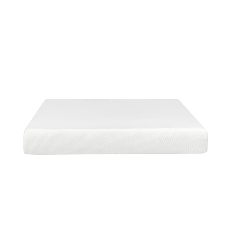 Bree 8 Inch Plush XL Twin Size Mattress with Gel Foam, Aloe Vera Infused