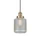 Option Antique Brass / Clear Wire Mesh