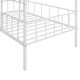 preview thumbnail 21 of 27, Twin Size Metal House Bed Frame with Slatted Support, No Box Spring Needed