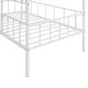 preview thumbnail 7 of 16, Twin Size Metal House Bed for Kids with Safety Guardrails and Iron Frame Support - Creative and Sturdy Design