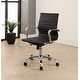 preview thumbnail 4 of 18, Abbyson Samuel Adjustable Leather Office Chair