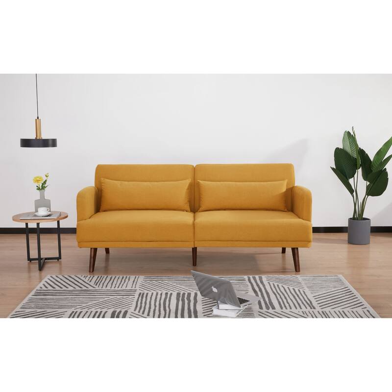 Artdeco Home Tacoma Convertible Sofa - Mustard