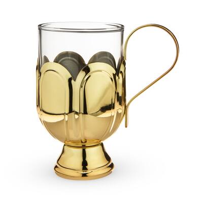Mulled Wine Glass by Twine - Gold - 5" x 4.5"