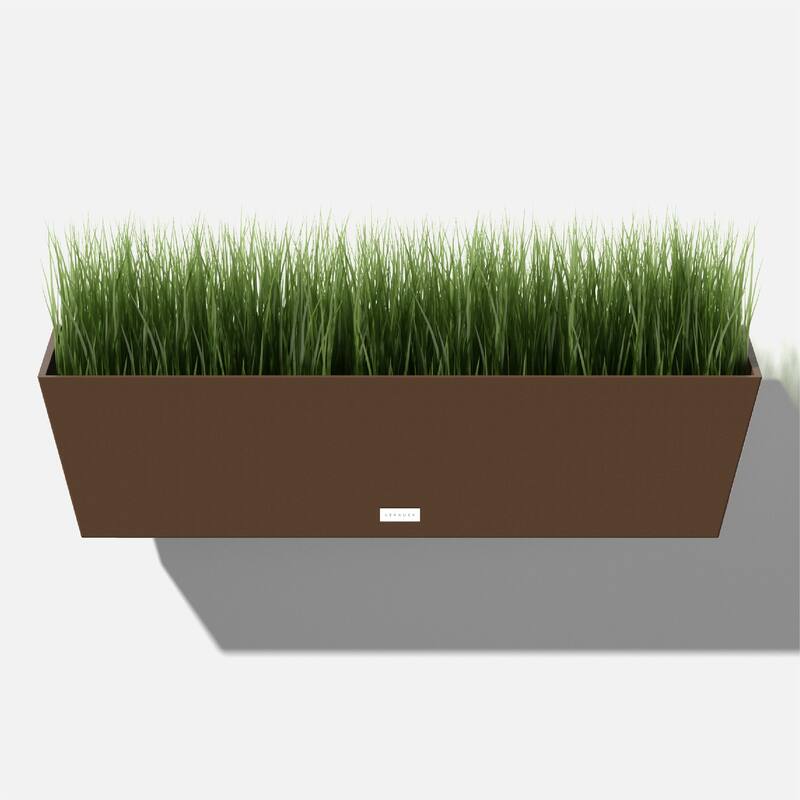 Pure Series Railing Window Box Planter