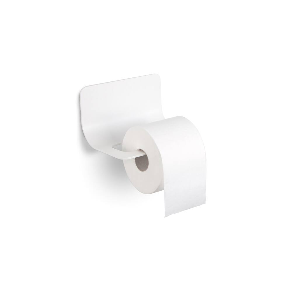 WS Bath Collections Curva Wall Mounted Toilet Paper Holder