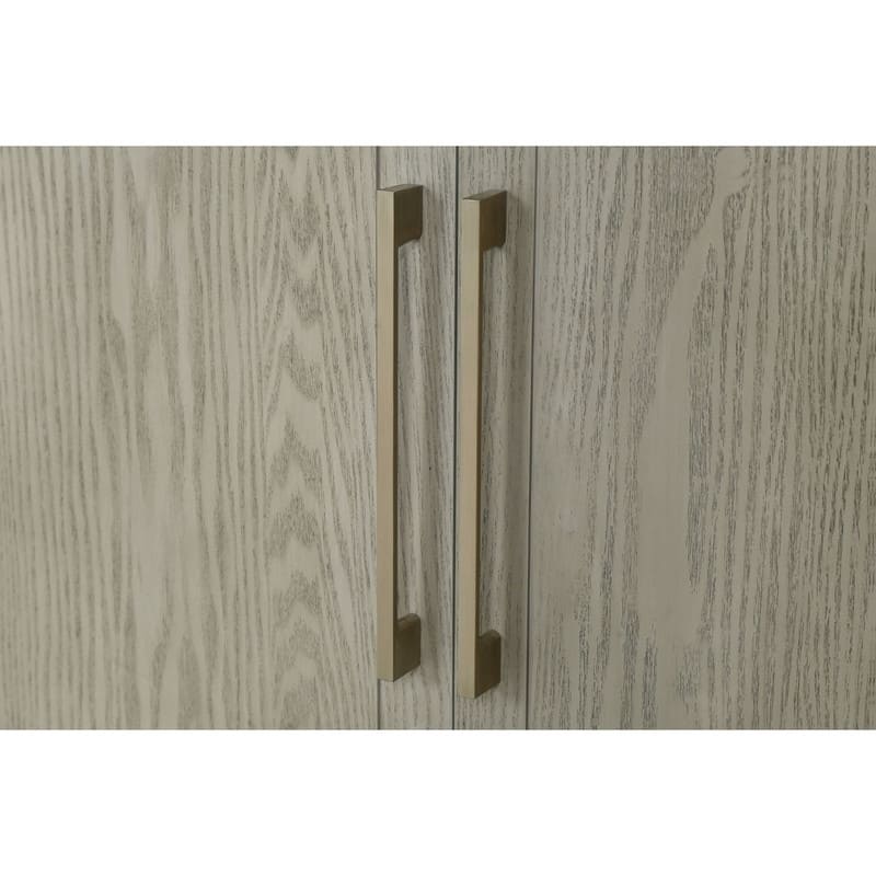 60" Width Four Door Storage Cabinet With Curved Countertop