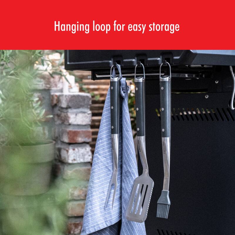 ZWILLING BBQ+ 5-pc Grill Tool Set - Black