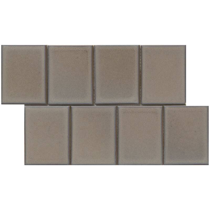 Emser Tile W50CUAD0914MOP Cuadro - 9" x 14" Square Wall Tile - Glossy,