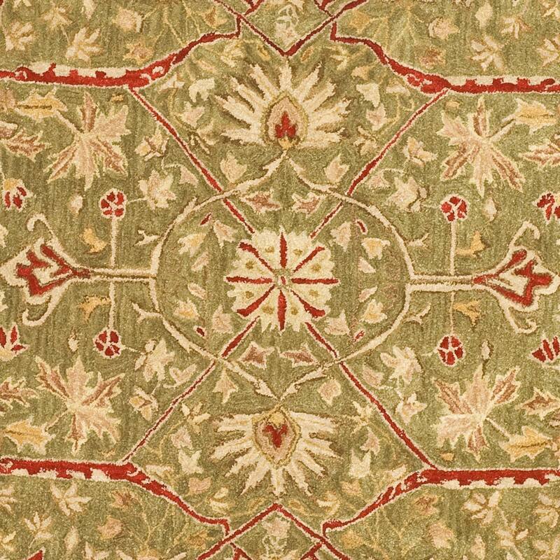 SAFAVIEH Handmade Anatolia Docia Traditional Oriental Hand-spun Wool Rug