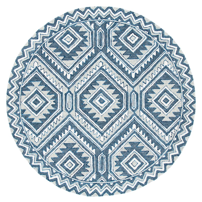 SAFAVIEH Handmade Metro Selima French Country Wool Rug