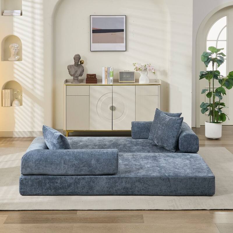 Comfy Convertiblewith Armrest Folding Mattress Couch