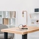 preview thumbnail 35 of 35, Lalia Home Modern Iron Desk Lamp with USB Port and Glass Shade - N/A
