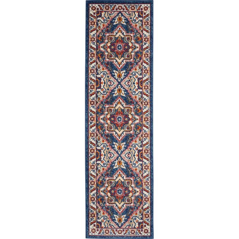 Nourison Passion Persian Garden Medallion Area Rug