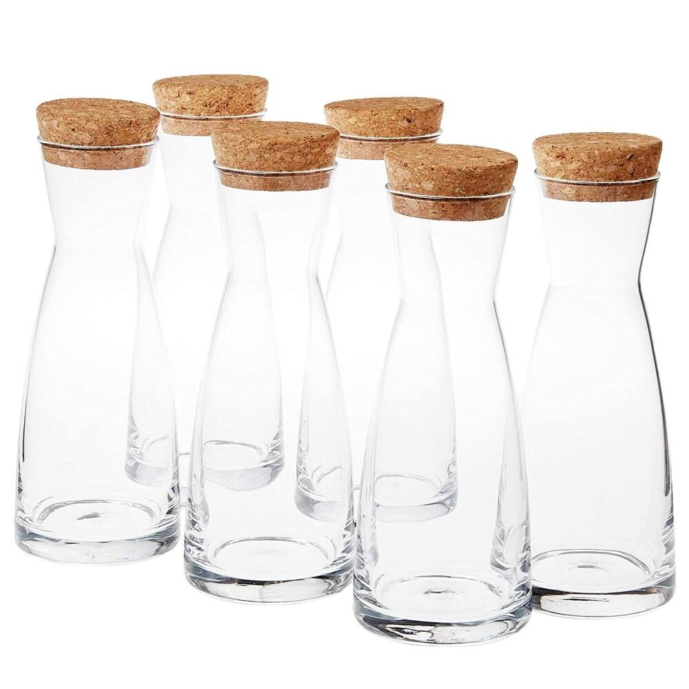 Bormioli Rocco Ypsilon Carafe with Cork Top Set