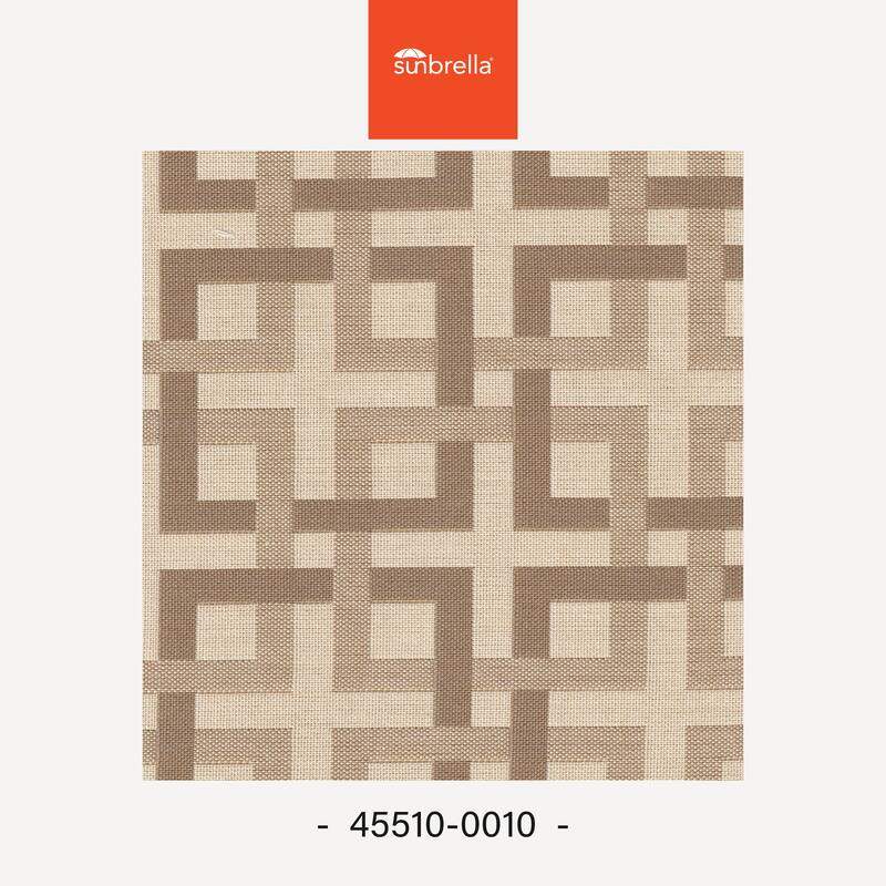 Corvus Serenity Outdoor Club Chair with Sunbrella Lumbar Pillow