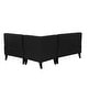 preview thumbnail 24 of 40, Allard Upholstered/Faux Leather Modern Farmhouse Nook Bench