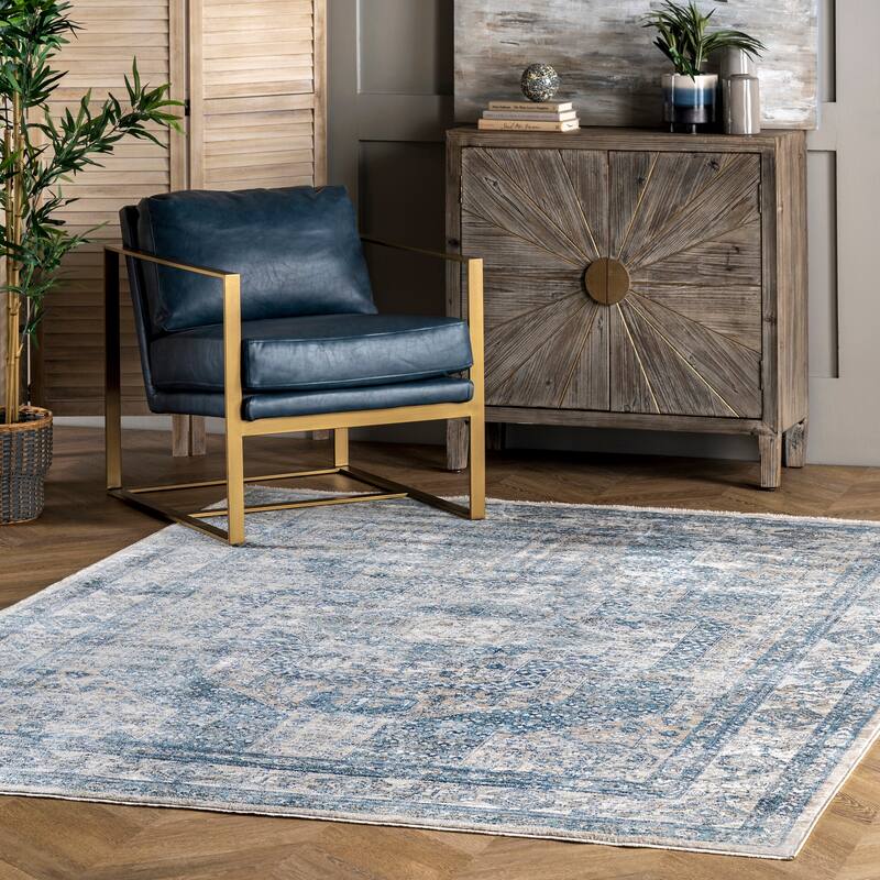 Nuloom Westlyn Faded Medallion Area Rug