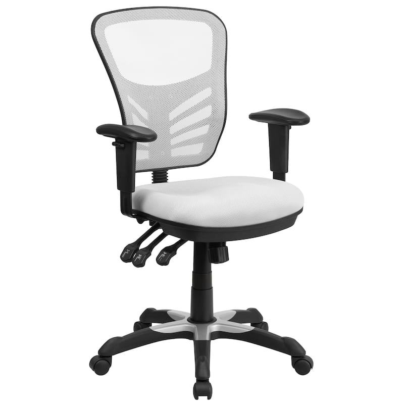 Mid-back Blue Mesh Adjustable Ergonomic Office Chair