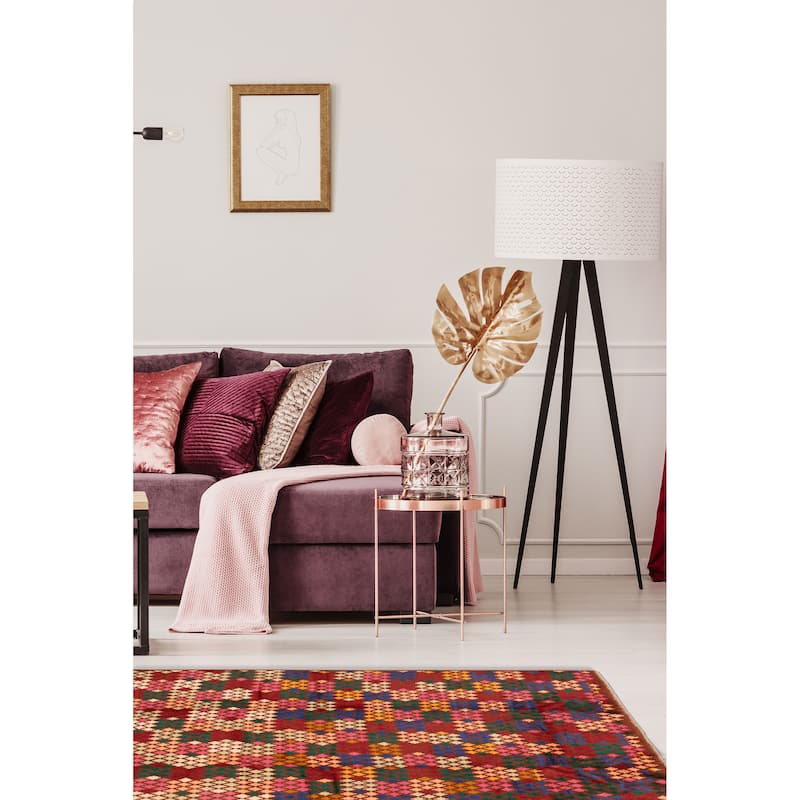 ECARPETGALLERY Hand-knotted Akhjah Brown Wool Rug - 6'6 x 7'9