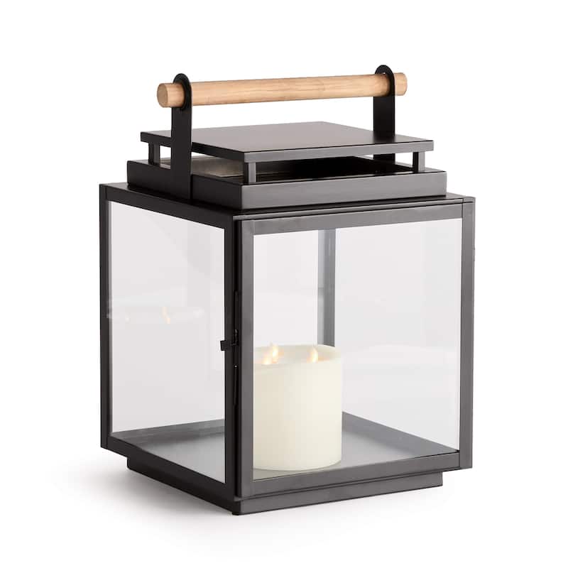 Adwin Outdoor Lantern - Large - Black
