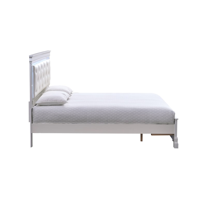 Glory Furniture Naples G6735B-QSB Queen Bed Pearl