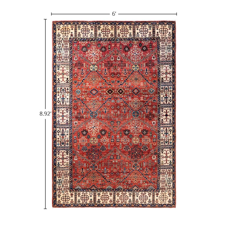 Serapi, One-of-a-Kind Hand-Knotted Area Rug - 6' 0" x 8' 11"