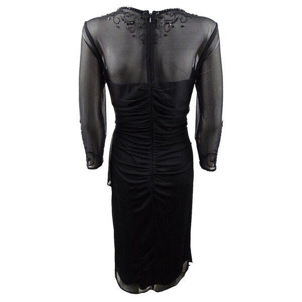 alex evenings ruched dress