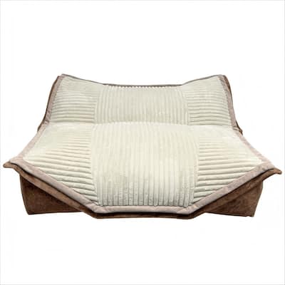 5.5Ft Oversized Bean Bag Chairs For Adults Chaise Lounge Chair For Bedroom Giant Bean Bag Sofa Couch Floor Sofa Bed