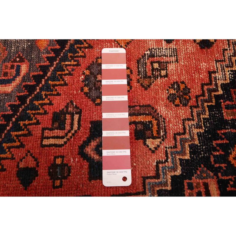 ECARPETGALLERY Hand-knotted Andelz Red Wool Rug - 3'10 x 6'4