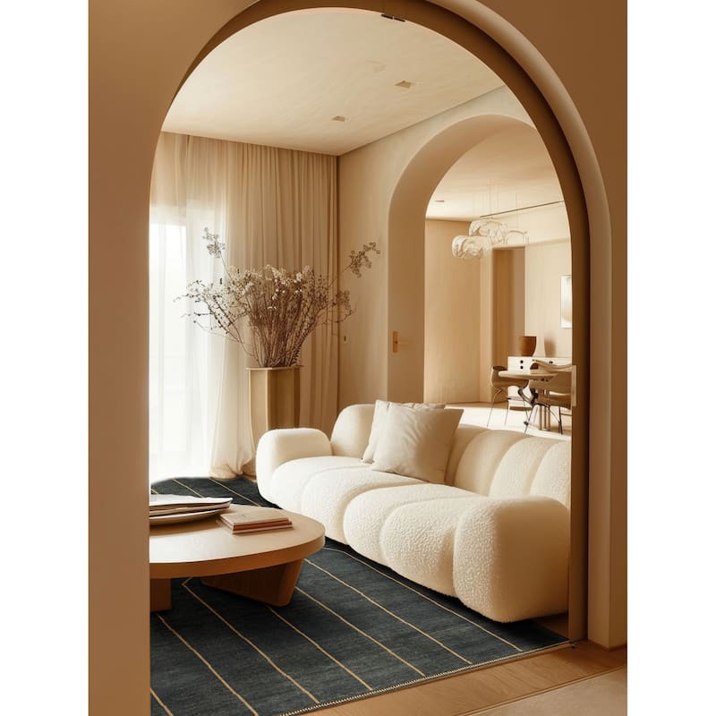 ECARPETGALLERY Hand-knotted Pak Finest Marrakesh Dark Green Wool Rug - 9'3 x 12'1