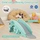 preview thumbnail 16 of 18, Gymax 3-in-1 Kids Slide Rocking Horse Set Convertible Toddler Slide w/
