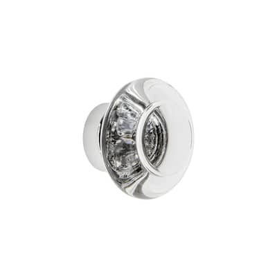 Grandeur BORD-CRYS-KNOB Bordeaux 1-3/8" Luxury Crystal Round Vintage