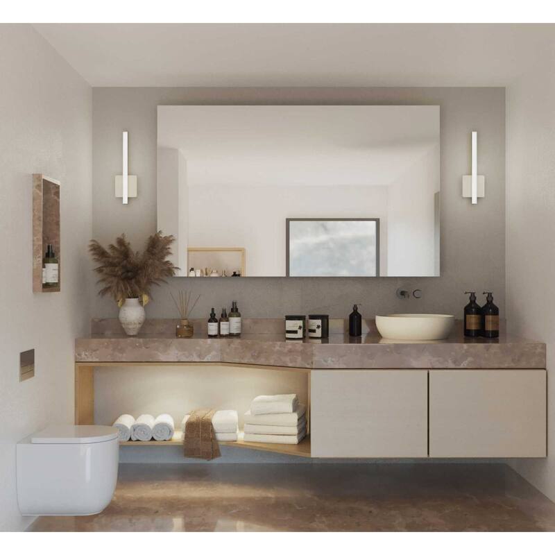Progress Lighting P710110-CS Phase 4 LED Bathroom Sconce
