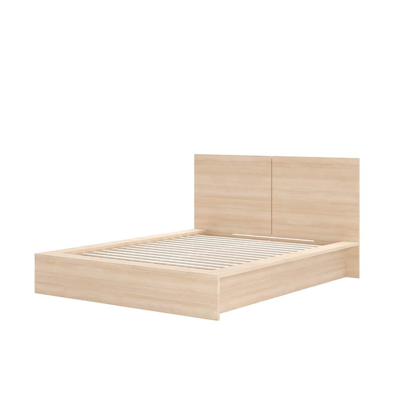 James Platform Bed with Headboard