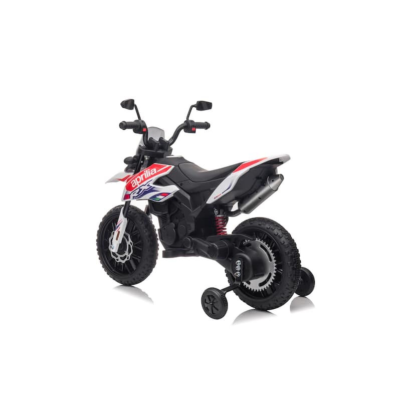 Aprilia Motorcycle 12v White