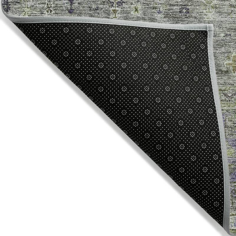 HomeRoots Floral Transitional Rectangle Outdoor Rug