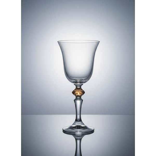 6-Piece Water Glass Set, Soft Pink/Warm Amber/Smoky Gray - On Sale - Bed  Bath & Beyond - 43705562