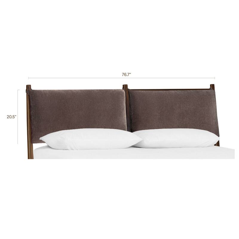 Poly & Bark Truro Fabric Bed Headboard Cushion Set