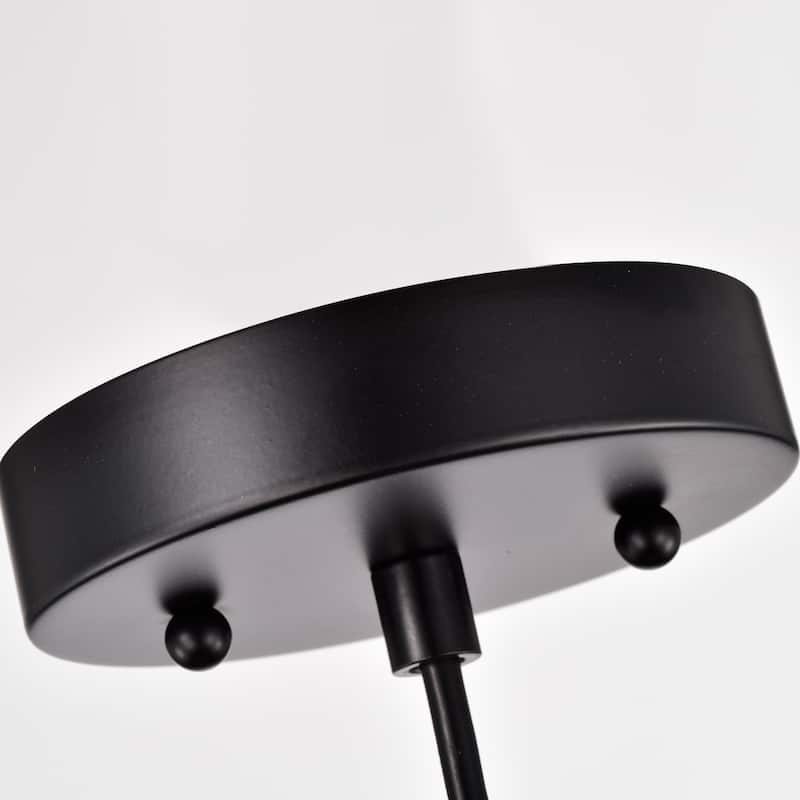 1-light Oil Rubbed Bronze Hanging Pendant